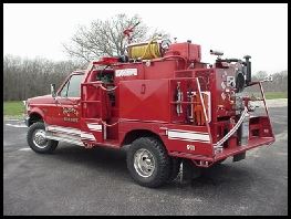 Fire department vehicle